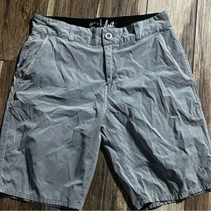 Lost mens gray shorts